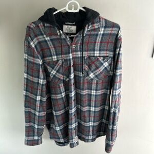 Flag & Anthem shirt/jaclet w hood